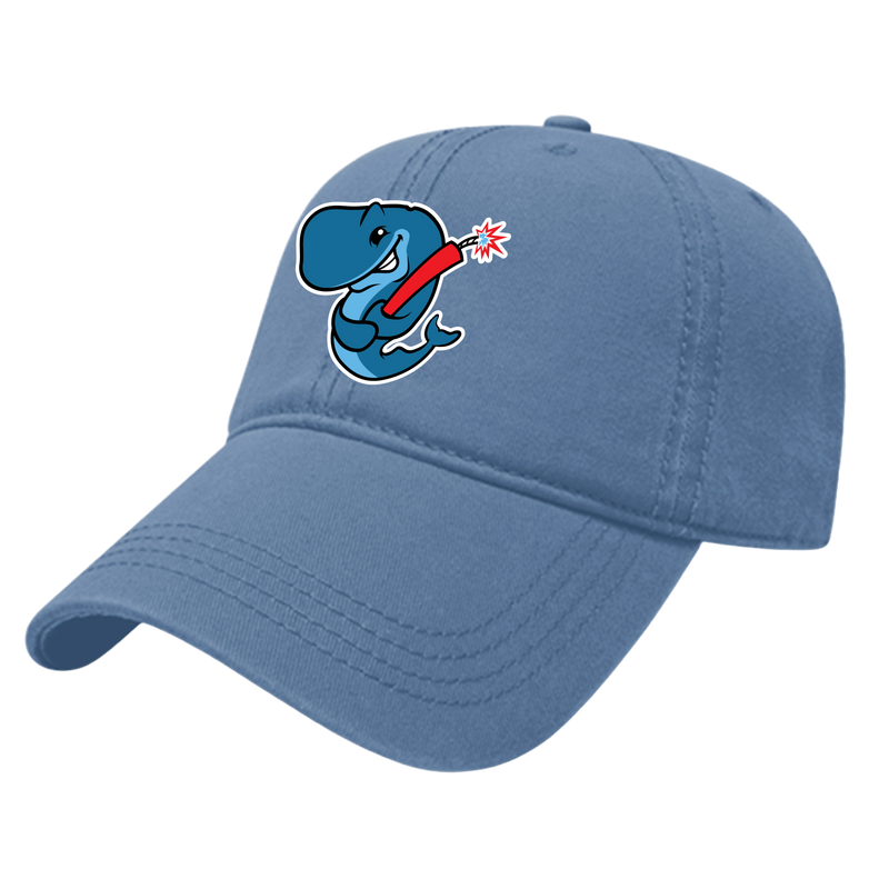 Eugene Emeralds Exploding Whales Bimm Ridder Sky Blue Cap