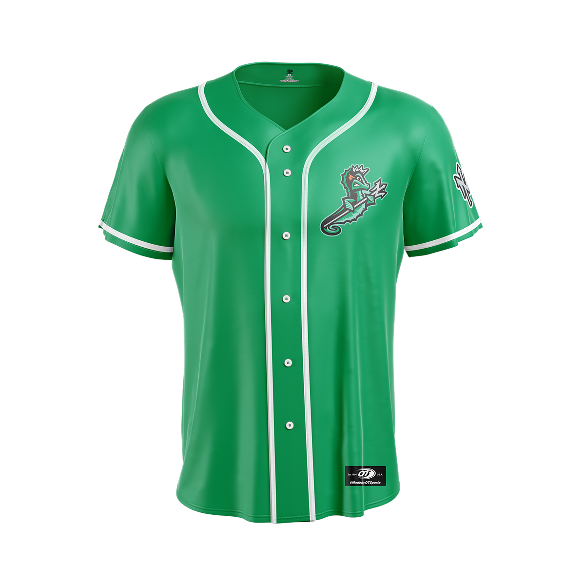 Norfolk Tides Green Replica Adult Jersey