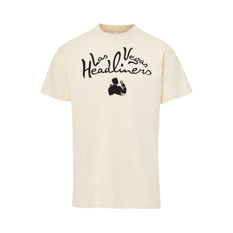 Las Vegas Headliners Classic Vanilla Tee