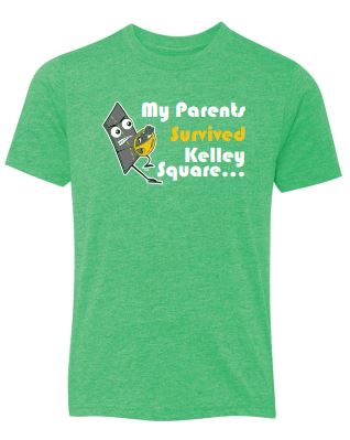 Worcester Kelley Squares 108 Stitches Youth Green Parents Driving Tee