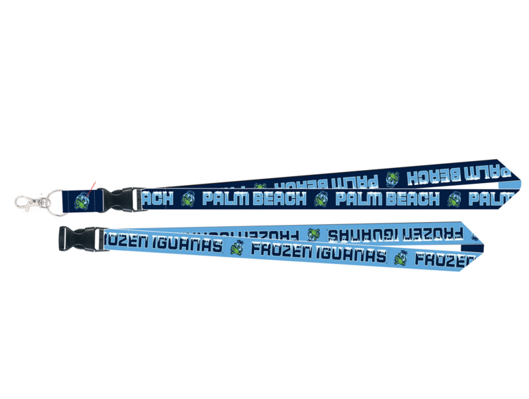 Frozen Iguanas Lanyard