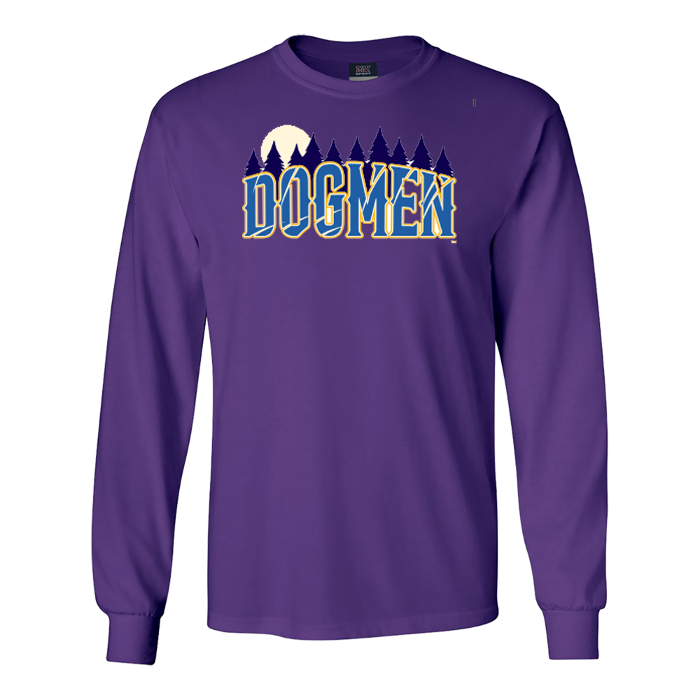 Michigan Dogmen Wordmark Long Sleeve Tee