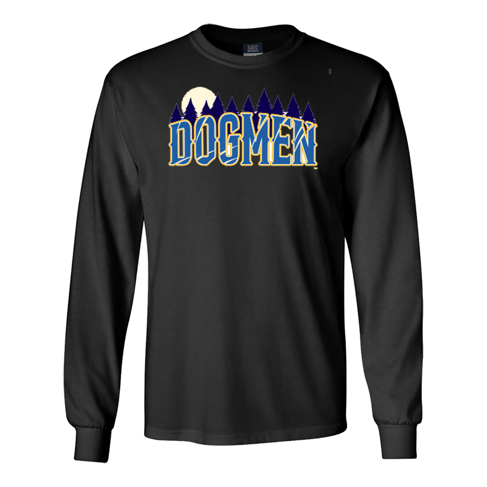 Michigan Dogmen Wordmark Long Sleeve Tee