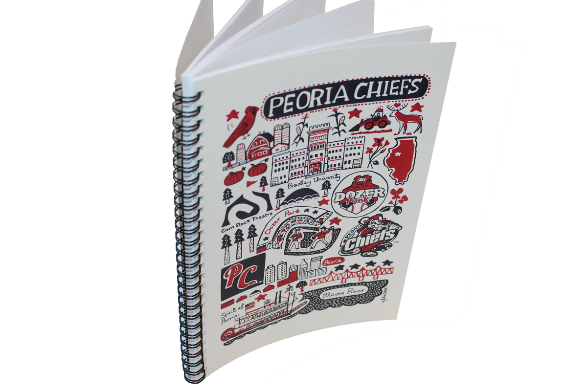 Peoria Chiefs Julia Gash Notebook