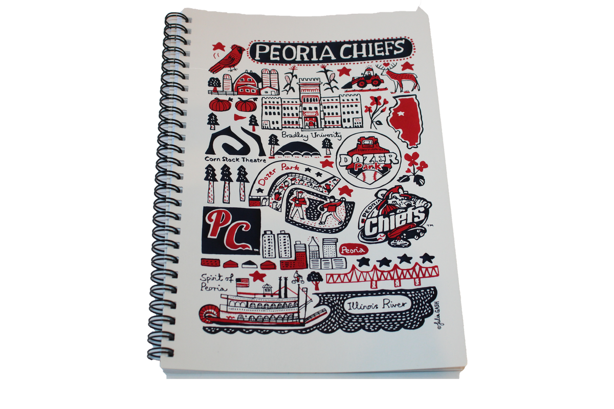 Peoria Chiefs Julia Gash Notebook