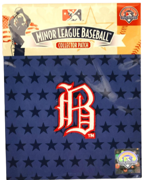 Barons Old English B Patch
