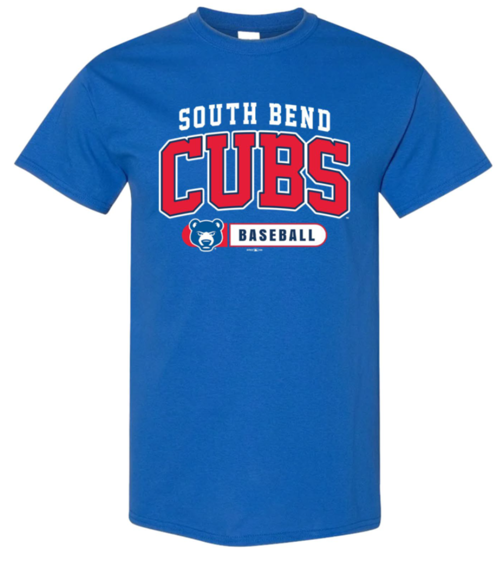 South Bend Cubs Men's Pill Bar T-shirt