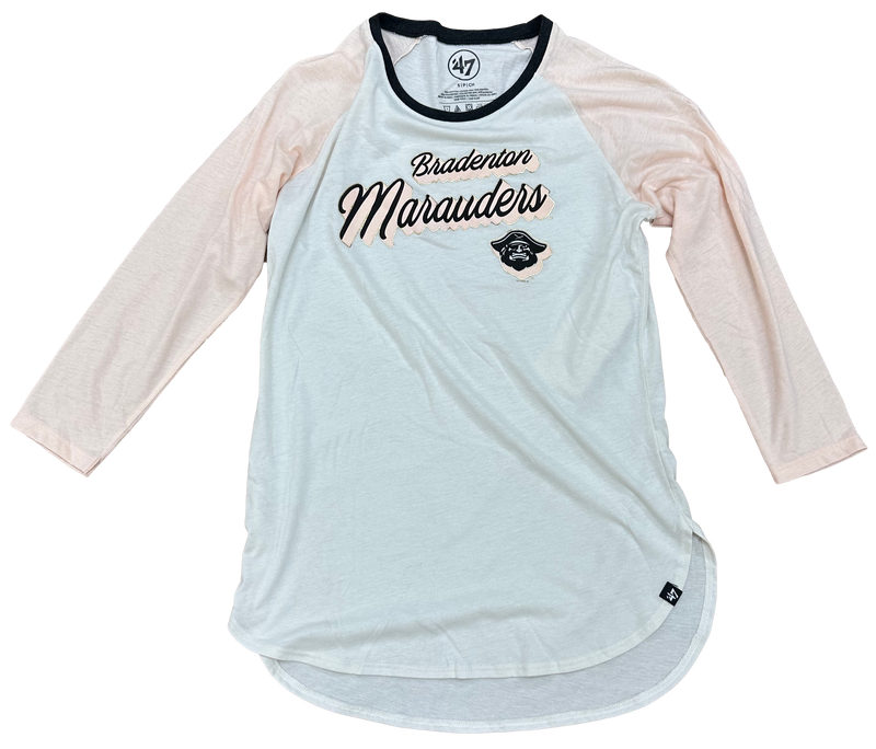 Bradenton Marauders Ladies Pink Fade Shirt