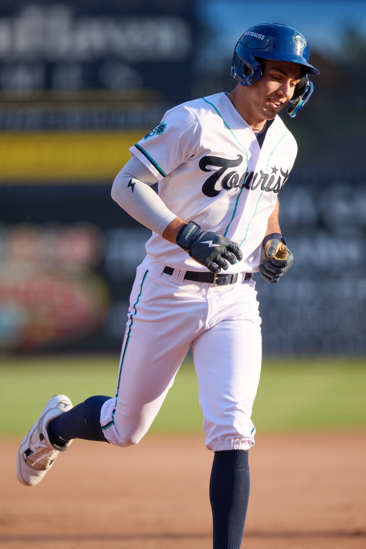 The Asheville Tourists 2026 Game Worn White Jersey