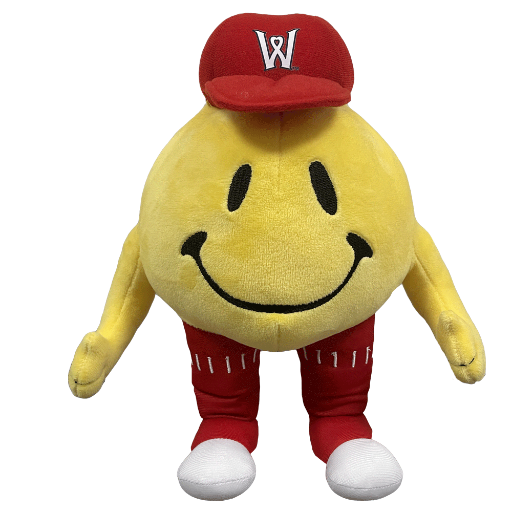 WORCESTER RED SOX MASCOT FACTORY SMILEY PLUSH