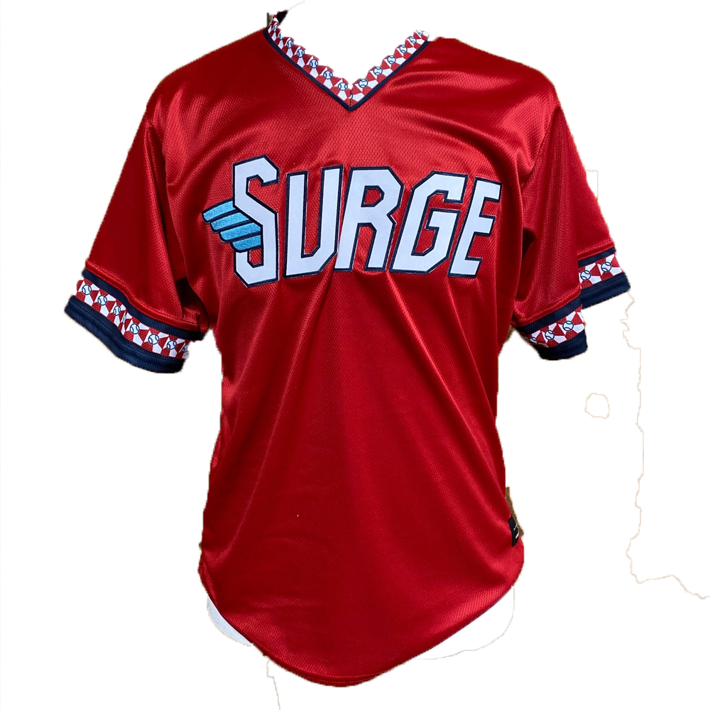 Wichita Wind Surge Youth Alt Red Replica Jersey