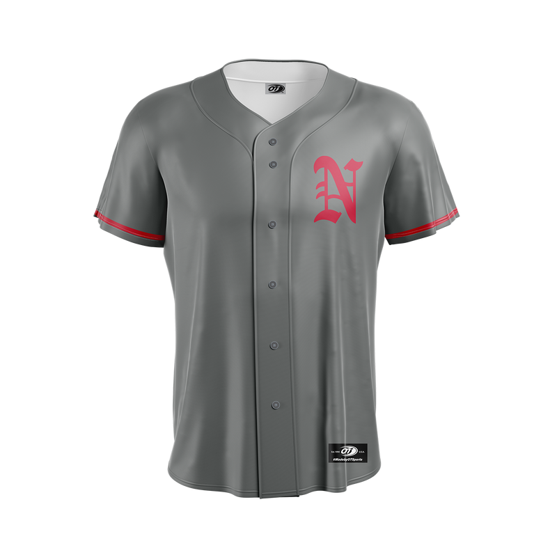 Norfolk Tides Norfolk Red Stockings Replica Adult Jersey
