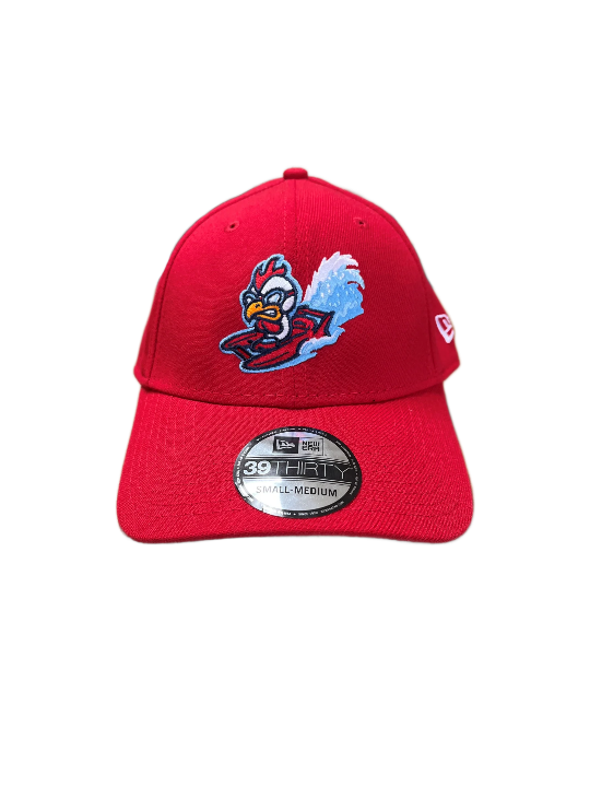 Columbia River Rooster Tails All Red Stretch Fit Cap