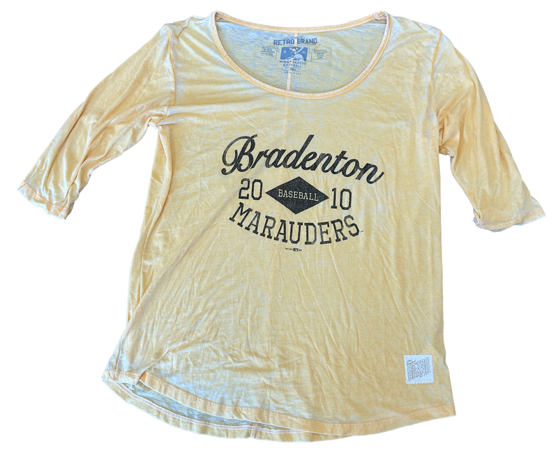 Retro Brand Relaxed Henley Gold