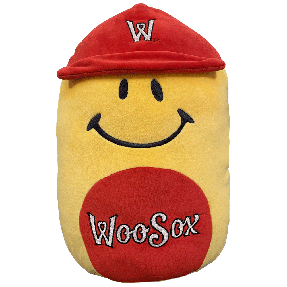 Worcester Red Smiley Cushie Plushie