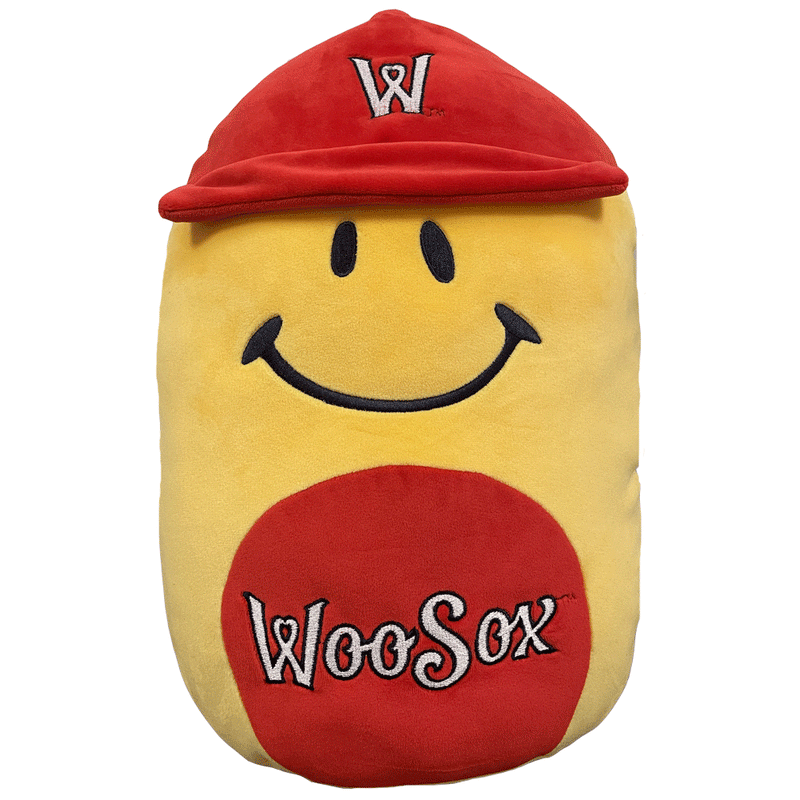 Worcester Red Smiley Cushie Plushie
