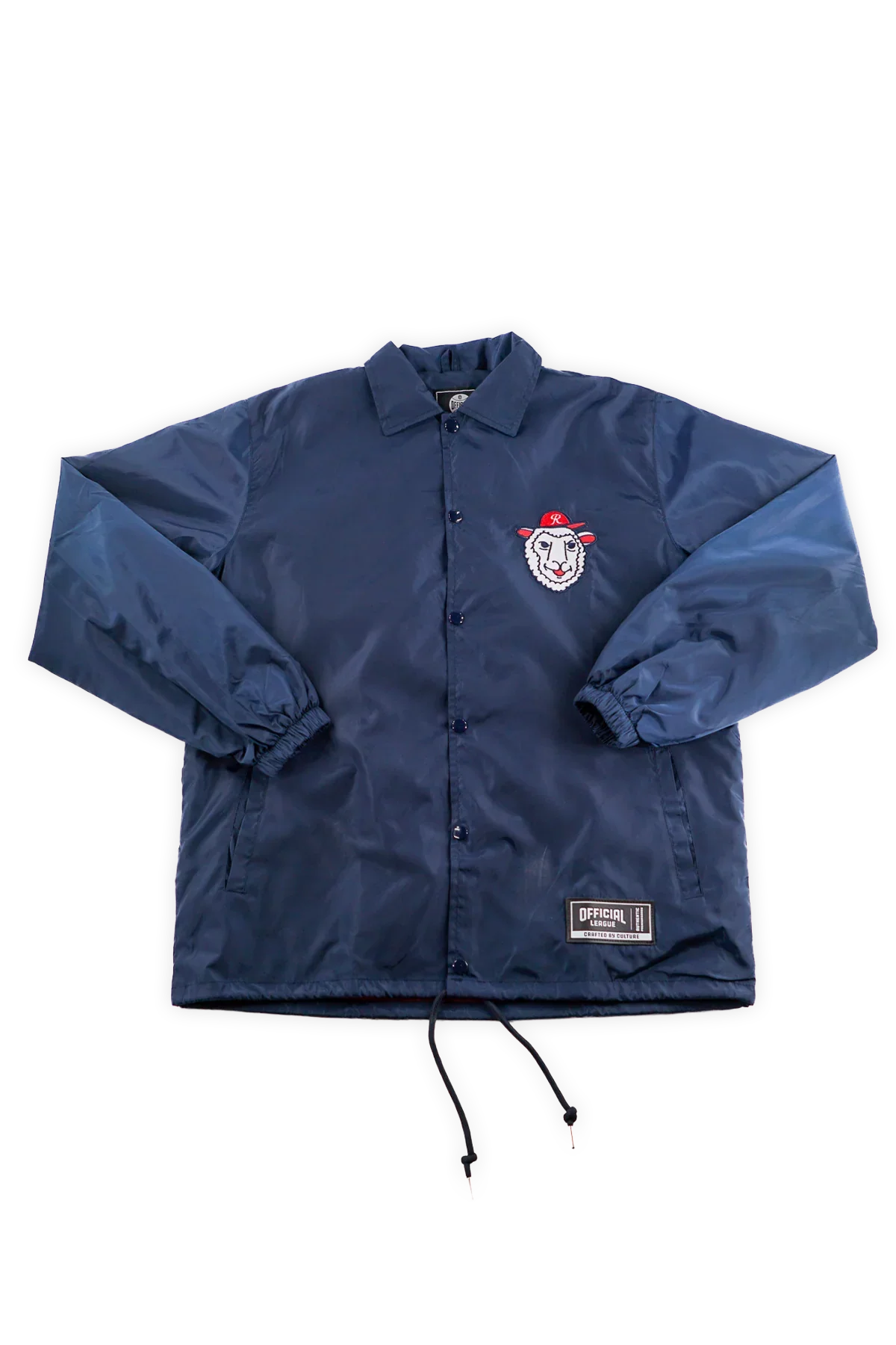 Tacoma Rainiers Official League Navy THATH Skater Jacket