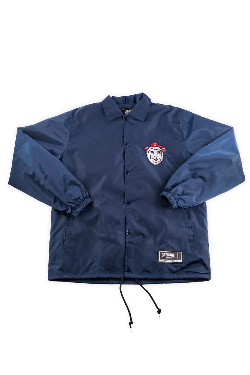 Tacoma Rainiers Official League Navy THATH Skater Jacket
