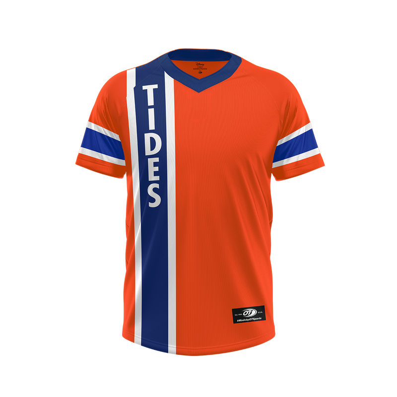 Norfolk Tides Tidewater Tides Throwback Jersey