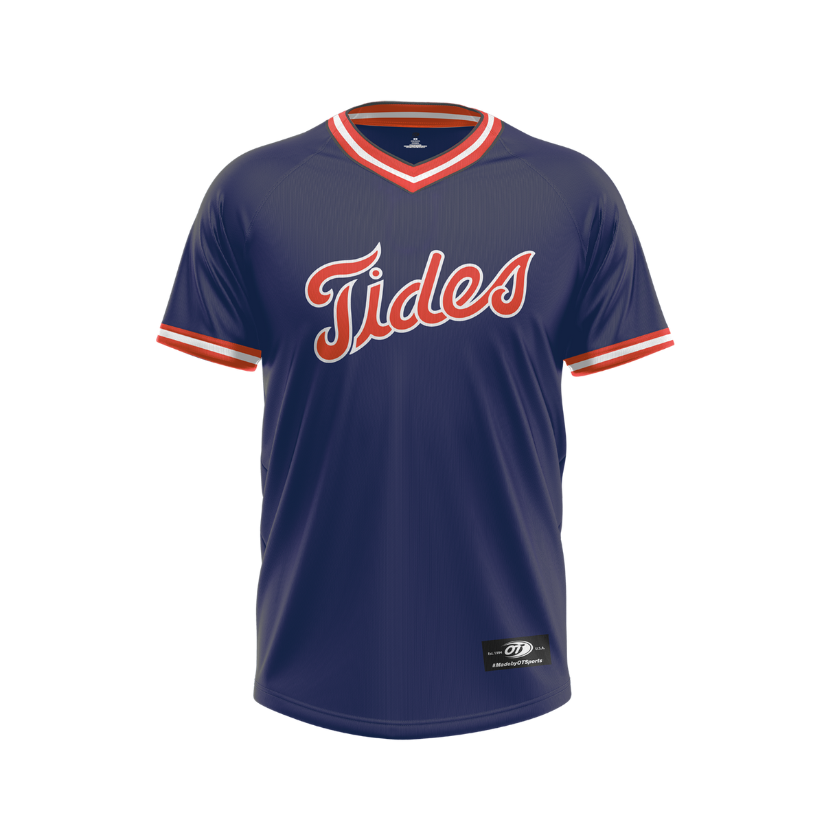 Norfolk Tides Tidewater Tides Throwback Replica Jersey