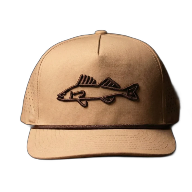 Toledo Walleye Tan Stock Fishing Cap