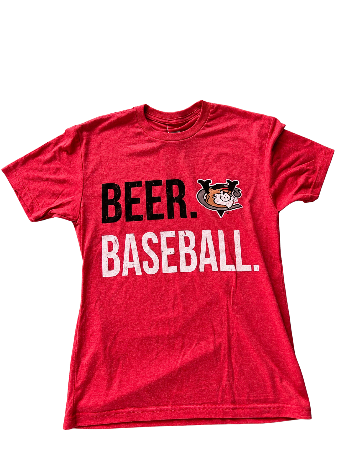 Beer Baseball Red Shirt