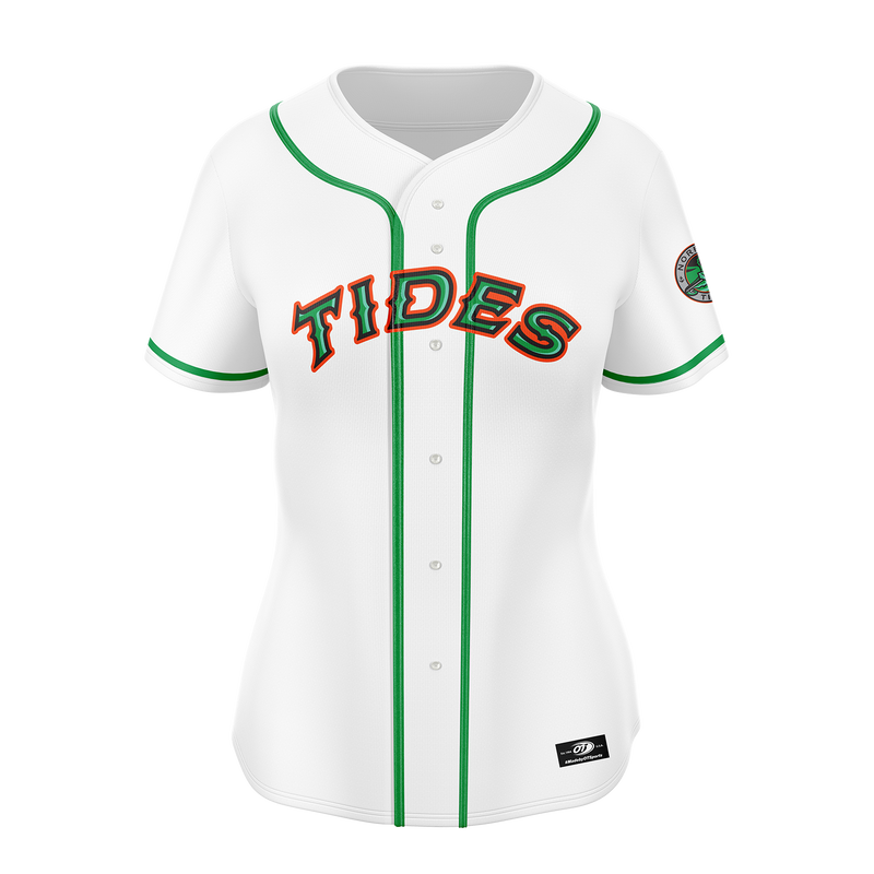 Norfolk Tides Home Authentic Jersey